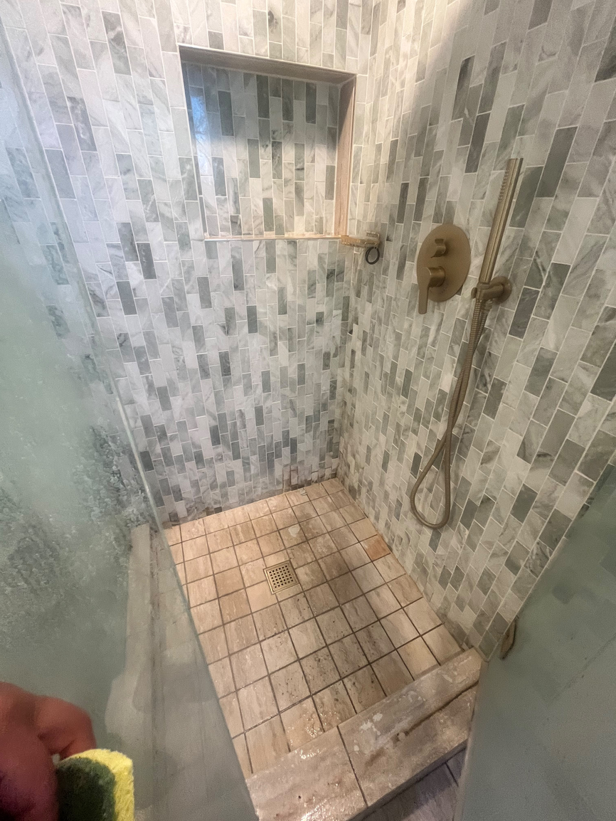 Before and after - before