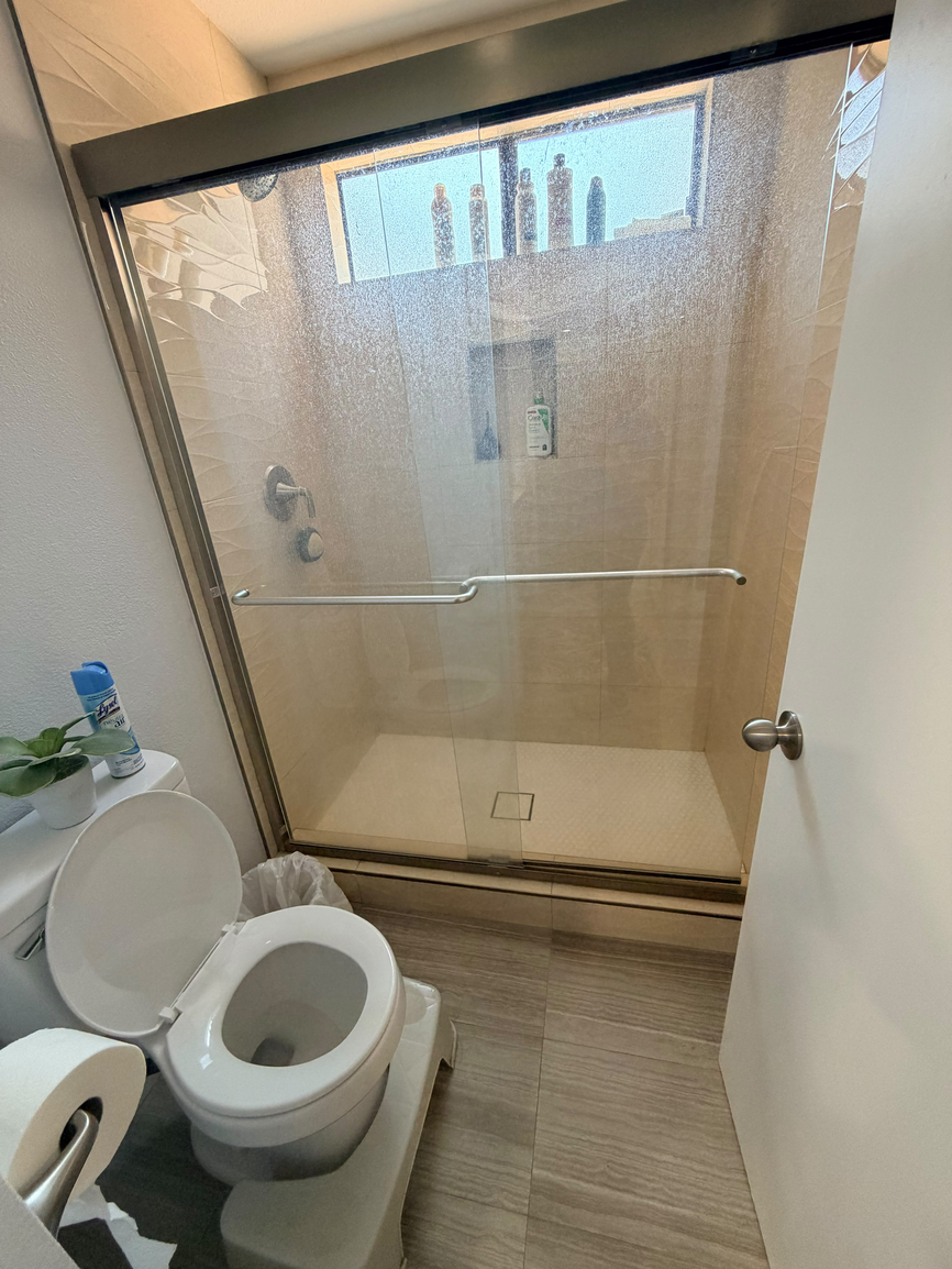 Before and after - before